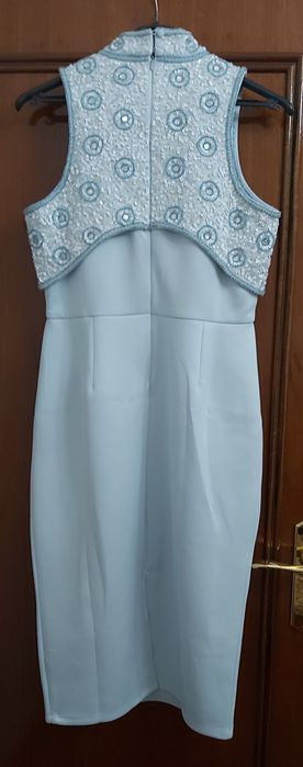 Vestido Midi Estilo Pencil Skirt