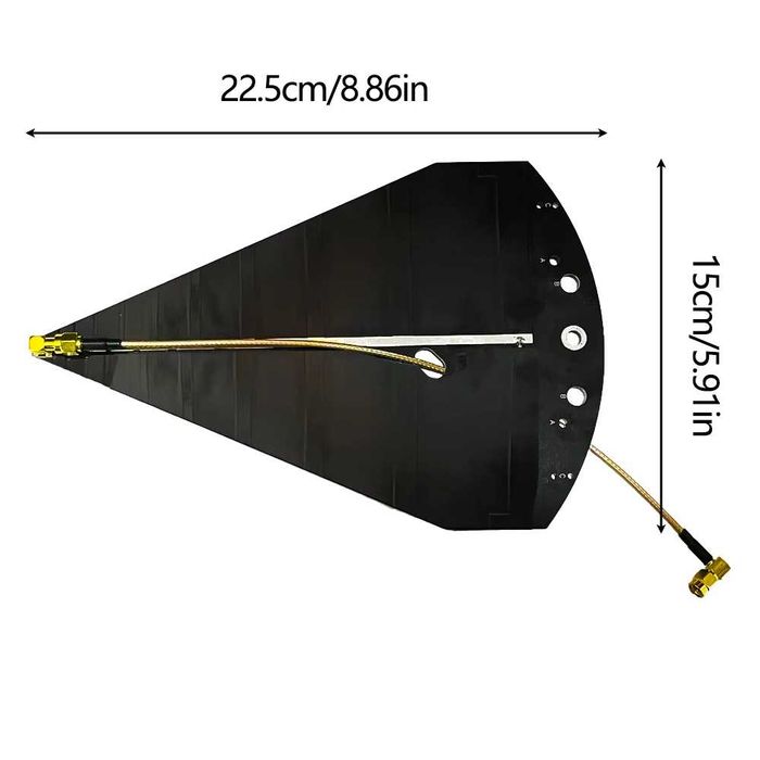 Антена логоперіодична широкосмугова 50MHz-6GHz HTOOL SL10