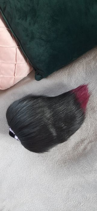 Dwu kolorowy ogonek do fursuit'u