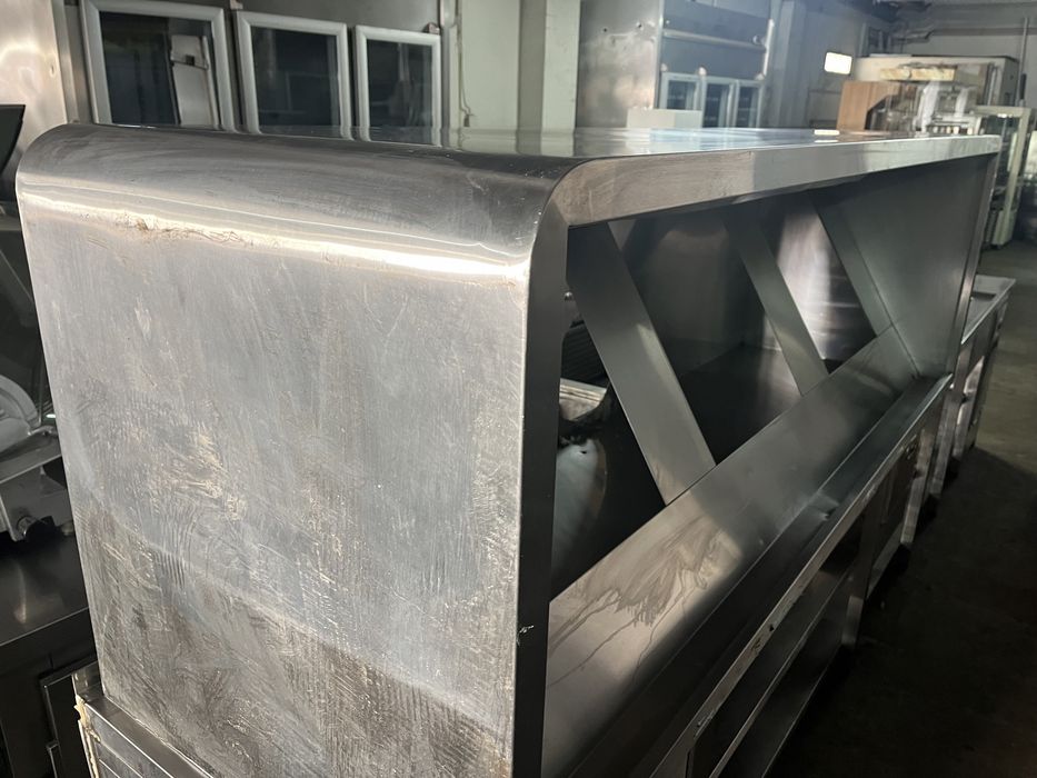 Hott em inox com 3 filtros incluidos 2.20 mt