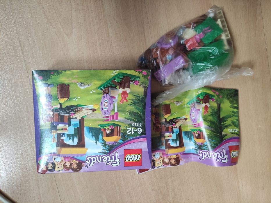LEGO friends oryginalne 41120 Letni obóz łuczniczy+ pudełko