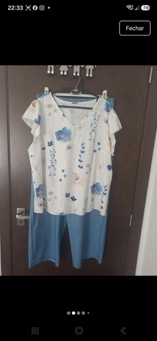 Conjunto xxl de verão