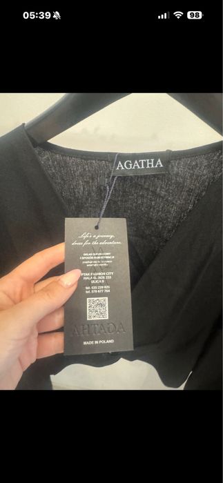 Komplet Agatha spodniczka i bluzka uni