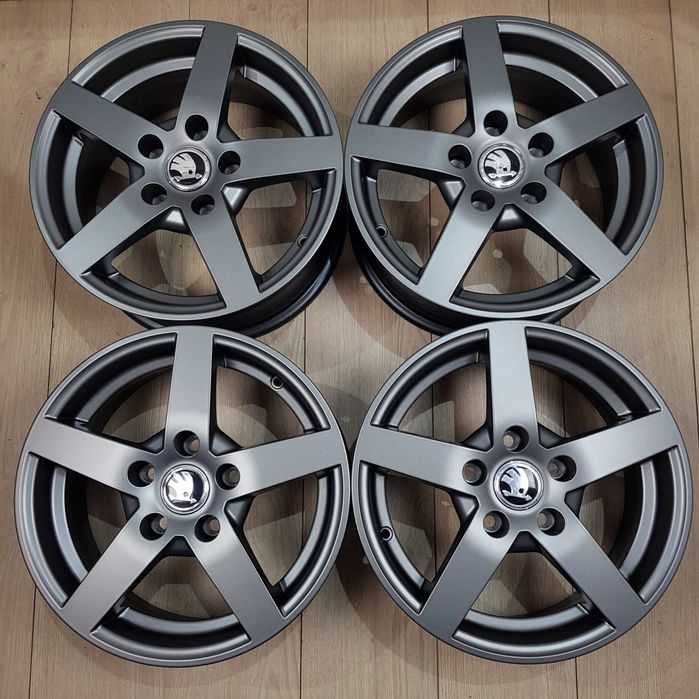 Диски НОВІ Skoda R15 5x112 VW Caddy Touran T4 Passat Golf Octavia Audi
