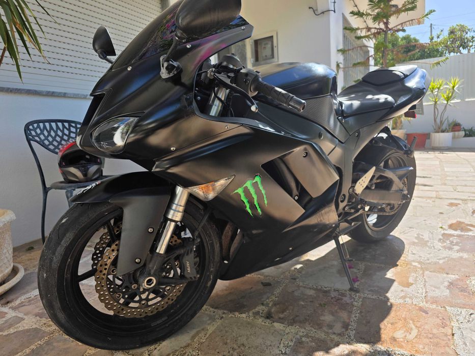 Kawasaki zx6r de 2007