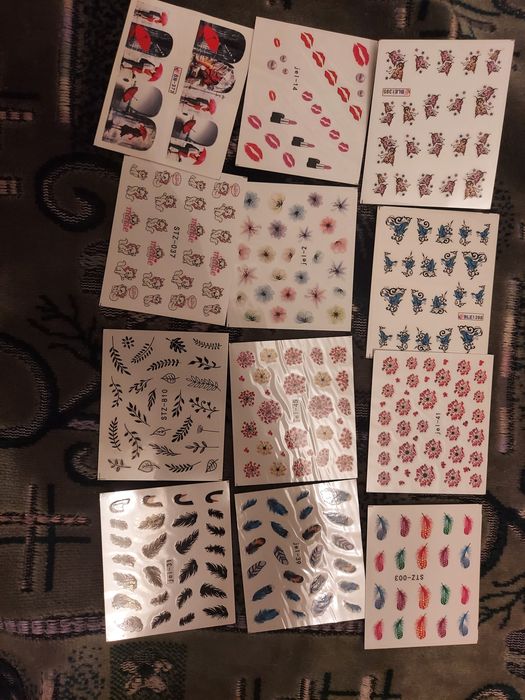 Наклейки на ногти