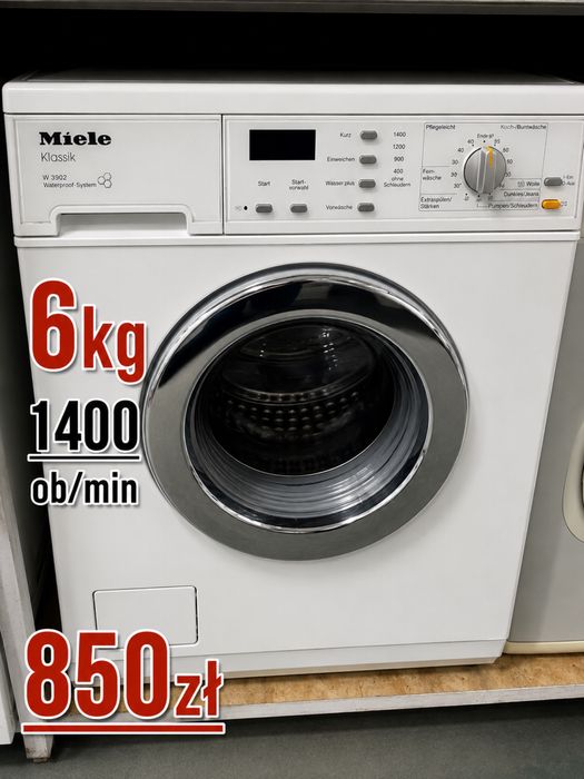 Pralka Miele z Niemiec Gwarancja