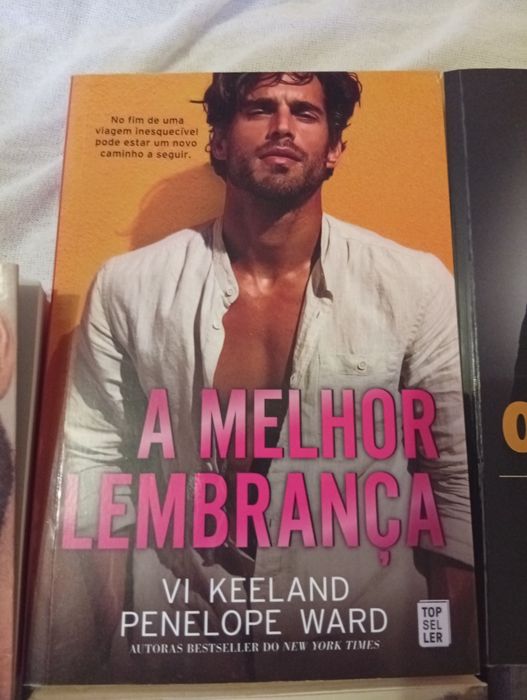 5 livros cada um 10€ de vi keeland e de Penélope ward