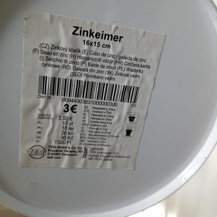 Osłonki doniczki metalowe