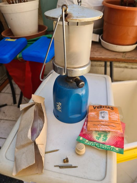 Candeeiro a gas camping