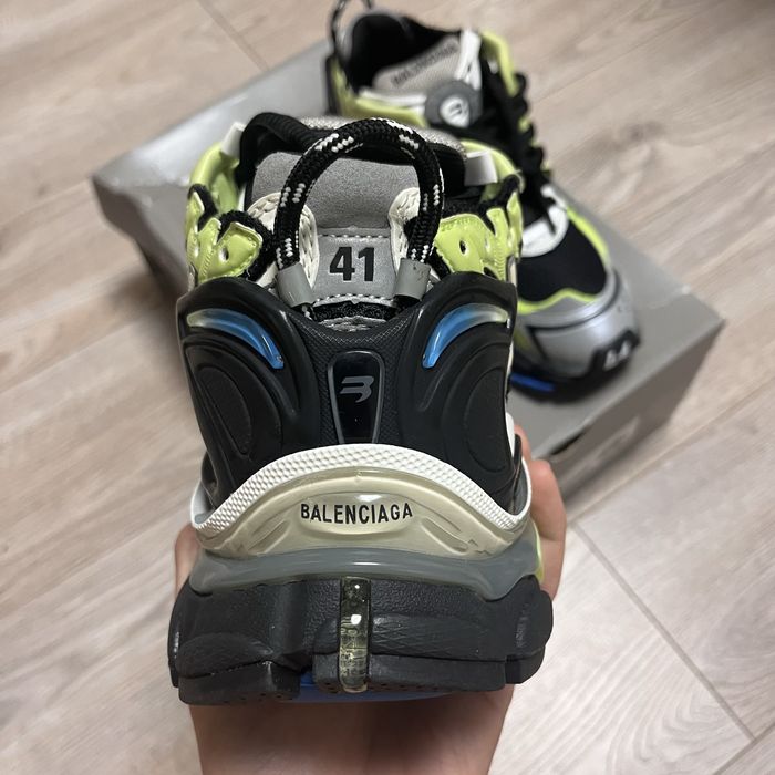 Чоловічі кросівки Balenciaga Runner 7.0 Black Green