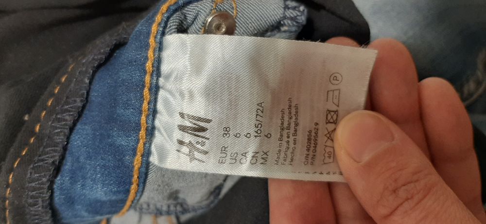 Spodnie ciążowe H&M r38-40