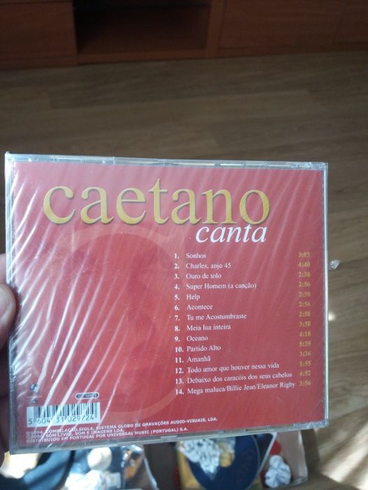Caetano Veloso Colectãnea de 3 cds Novo