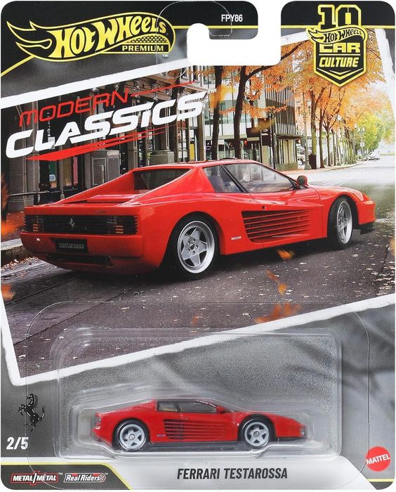 HOT WHEELS - Pack Ferrari Testarossa+ Porsche