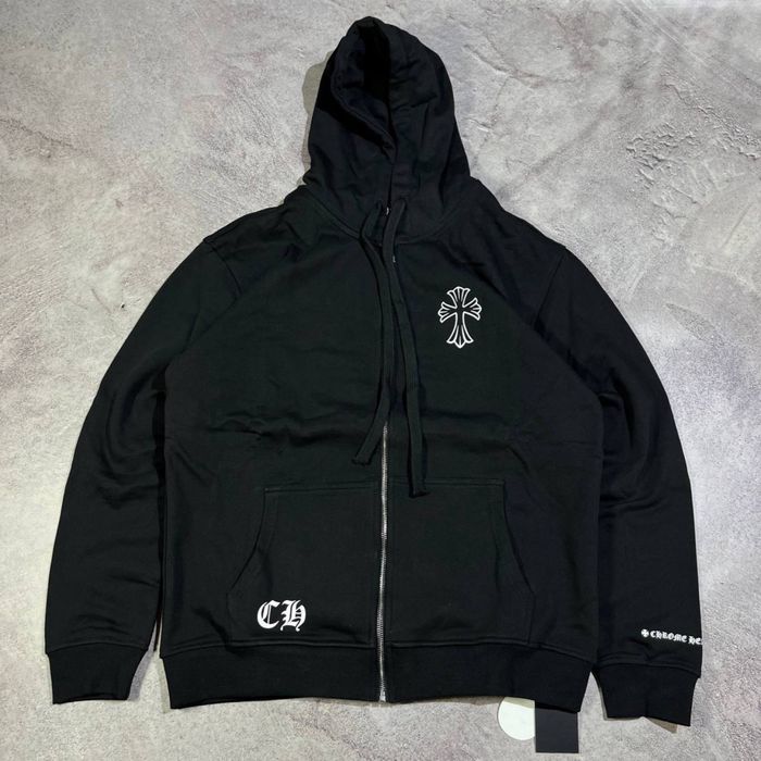 Chrome Hearts Zip-Up Hoodie Розмір: L