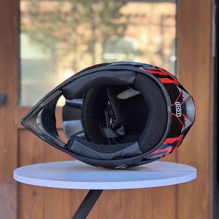 +Подарунок! Мото шолом EDX / Шлем для мотоцикла / Эндуро шлем