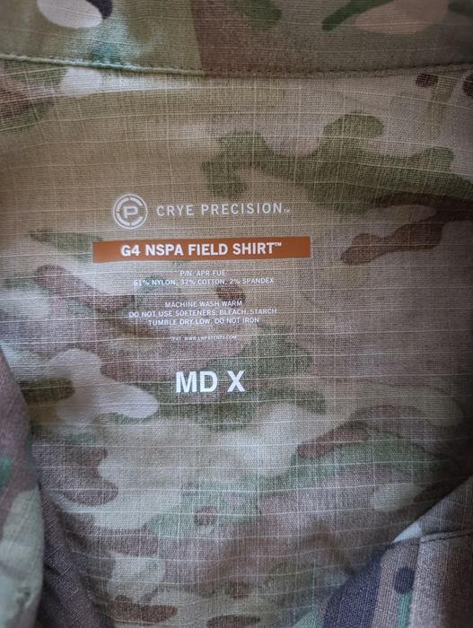 Тактична куртка кітель військовий Crye Precision Multicam, розмір M (MD X)