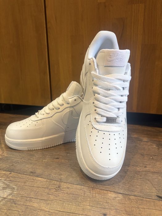 buty air force one biale