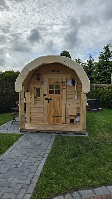 Sauna ogrodowa ocieplona