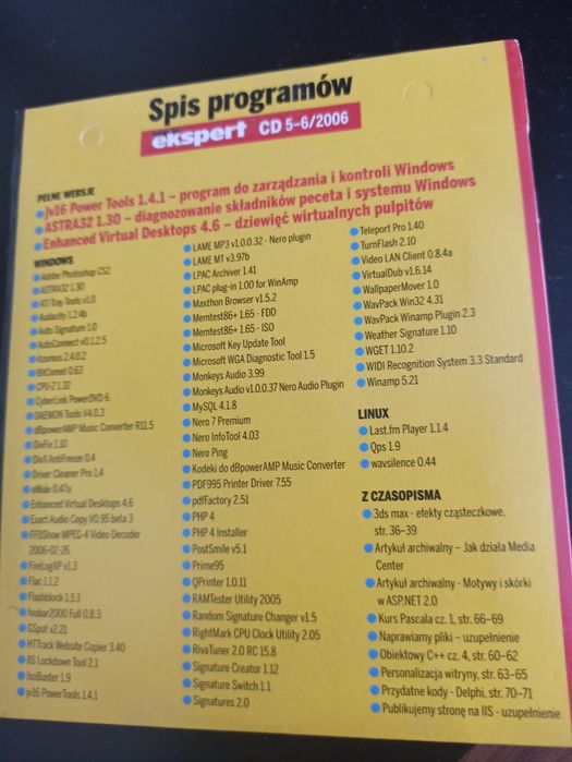 CD Ekspert 2006 5 i 6 oraz 7 i 8 płyty cd