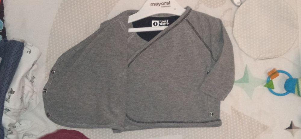 Bluzeczka kopertowa niemowlęca rozm 56