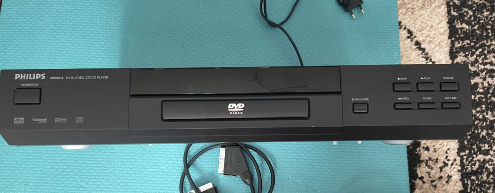 Odtwarzacz DVD Philips DVD 612 wszystkie regiony