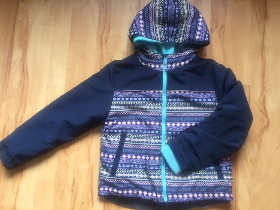 Kurtka dwustronna 122/128