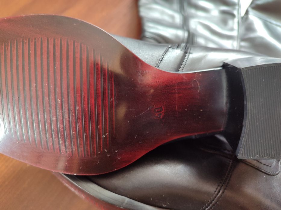 Шкіряні весняно-осінні сапожки Cinderella