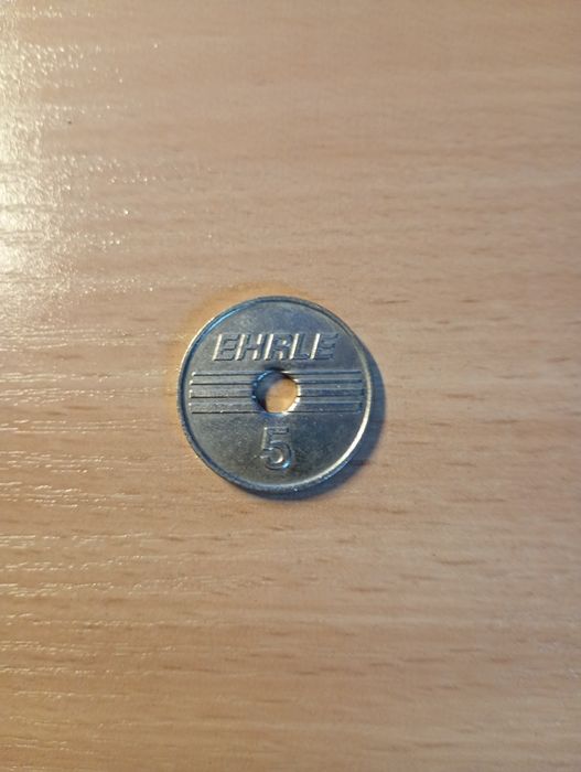 Żeton na myjnie samochodowe Ehrle