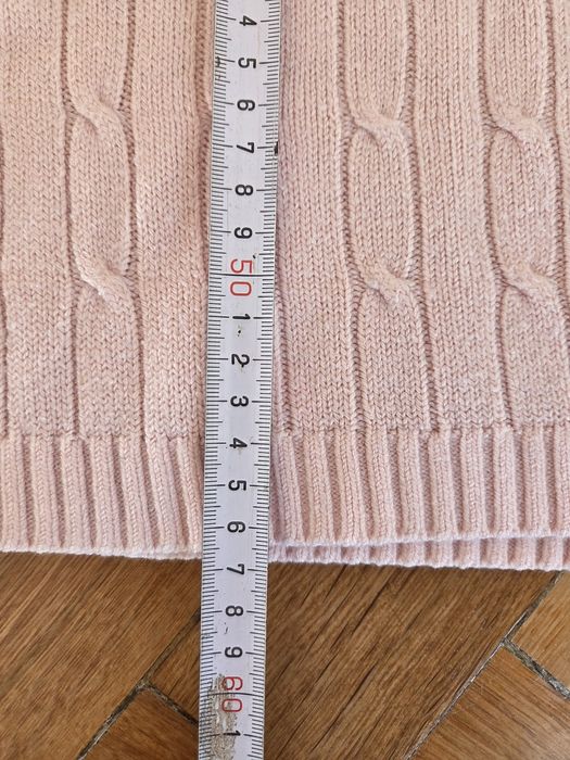 Pudrowy róż sweter  36 s
