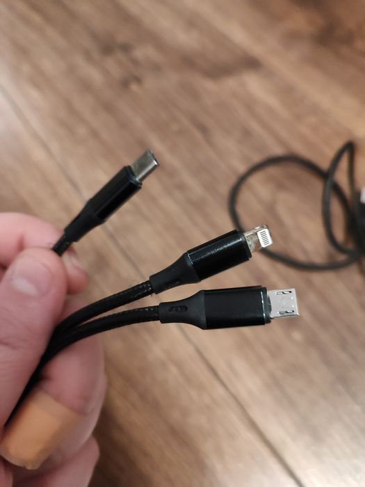 Kabel USB micro, USB C, iPhone