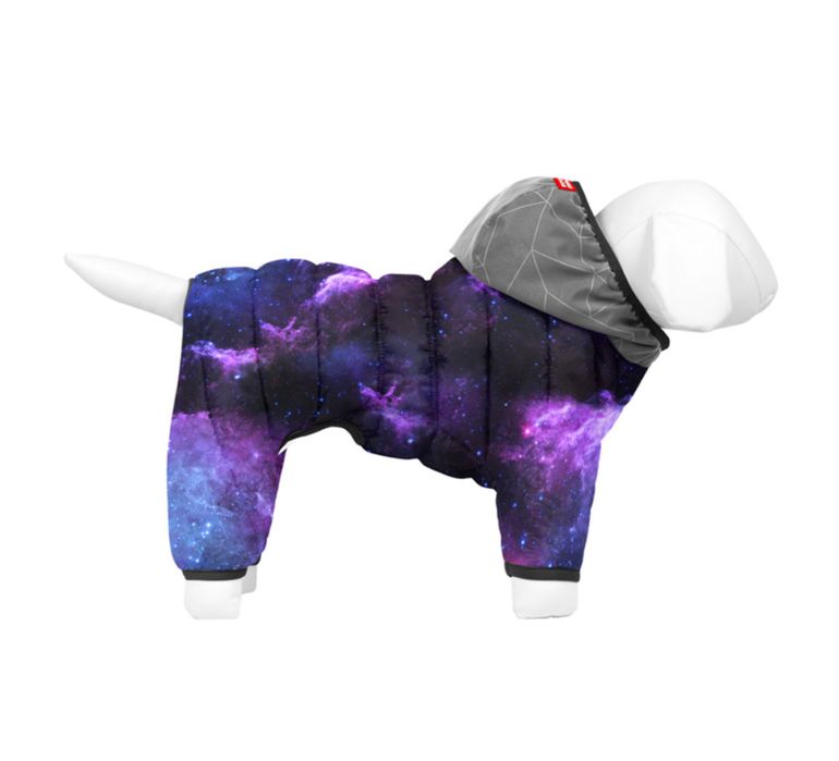 Куртка на собаку дощовик комбінезон Collar Nasa