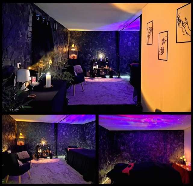 Gabinete para massagens / terapias