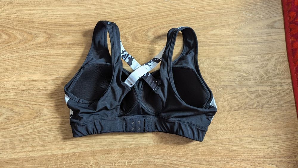 Sportowy biustonosz czarny