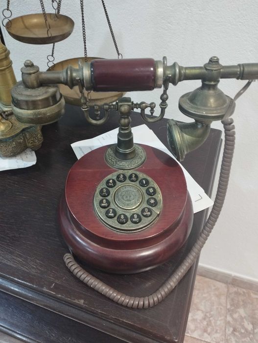 Telefone antigo antiguidade