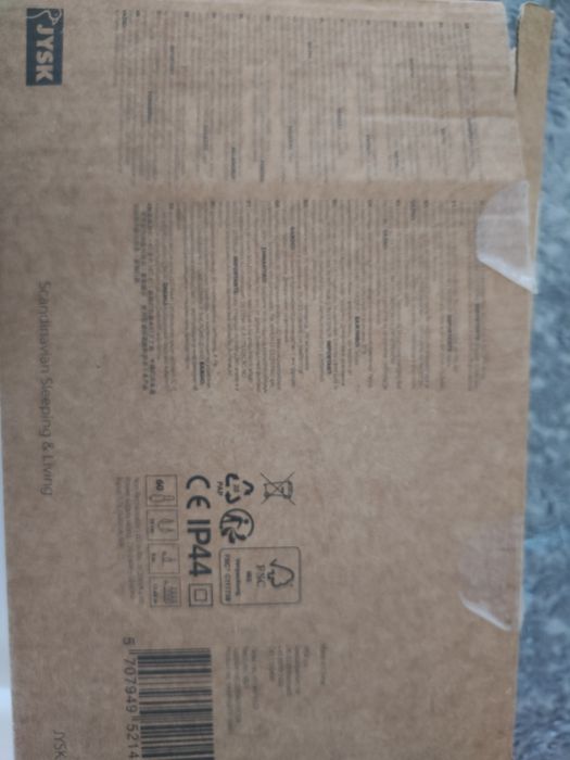 lampki ogrodowe L 6,65 m  W/20 żarówek - NOWE!