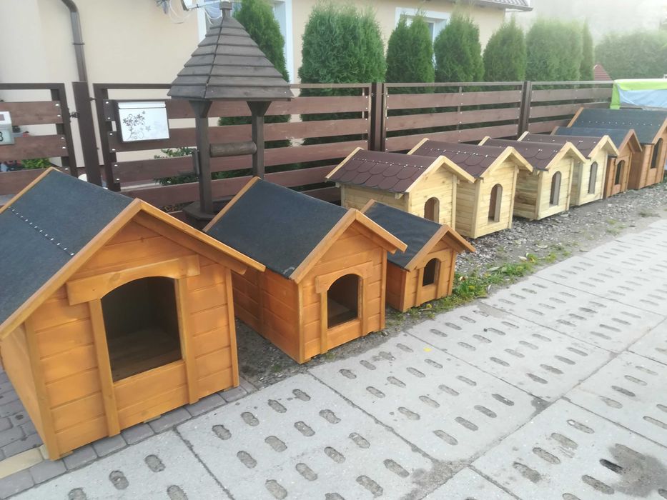 Buda dla psa do kolan XL dostawa ocieplana papa