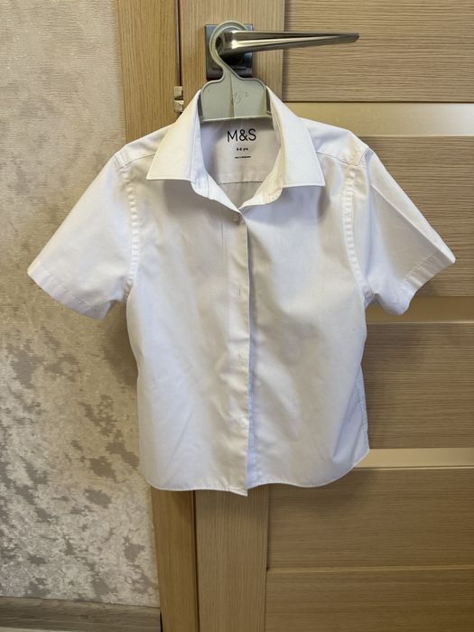 Белая рубашка на мальчика