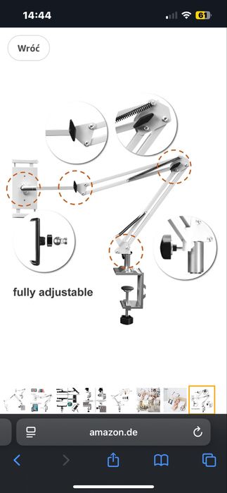 Stojak na tablet smartfon