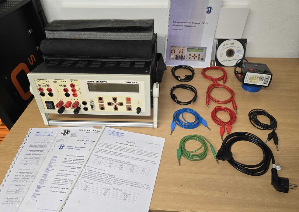 Tester zabezpieczeń UTC-GT Instytut Energetyki EAZ
