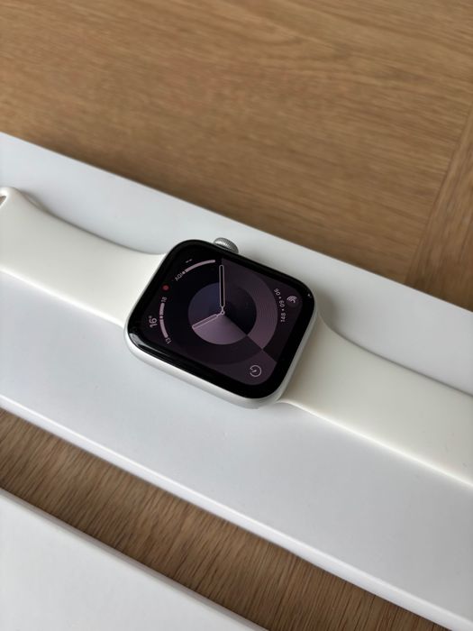 Idealny Apple Watch SE 44 mm SILVER PERFEKCYJNY! Dowód zakupu