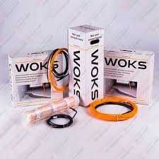 Скидки! Мат под плитку Woks GrayHot греющий кабель Теплий пол