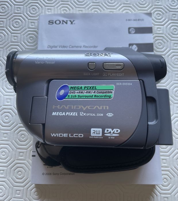 Video camara digital DCR-DVD 304E