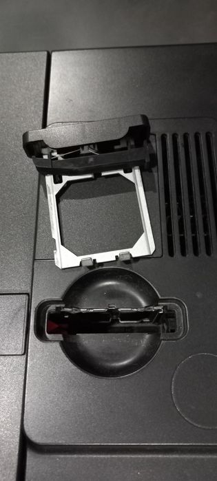 Projector de slides Agfa com lâmpada fundida