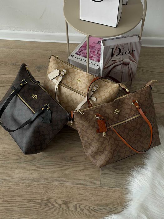 Сумка шопер Coach велика жіноча сумочка