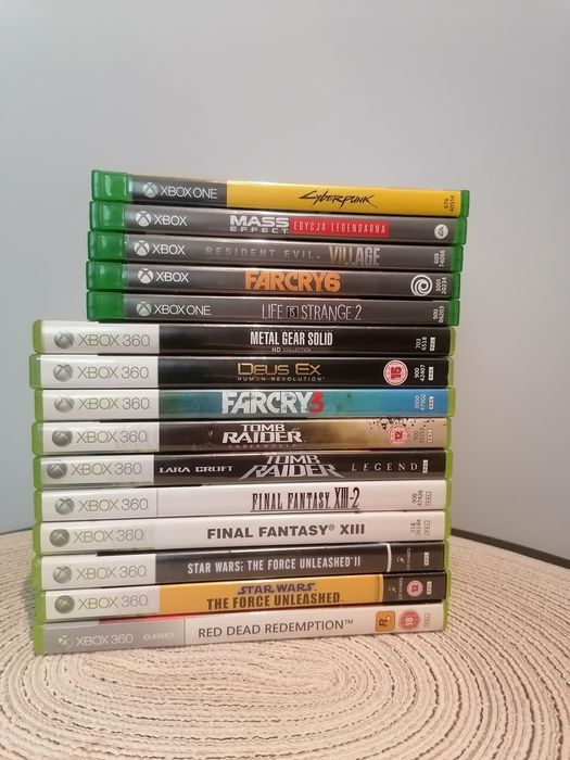 Używane gry Xbox tylko wysyłką