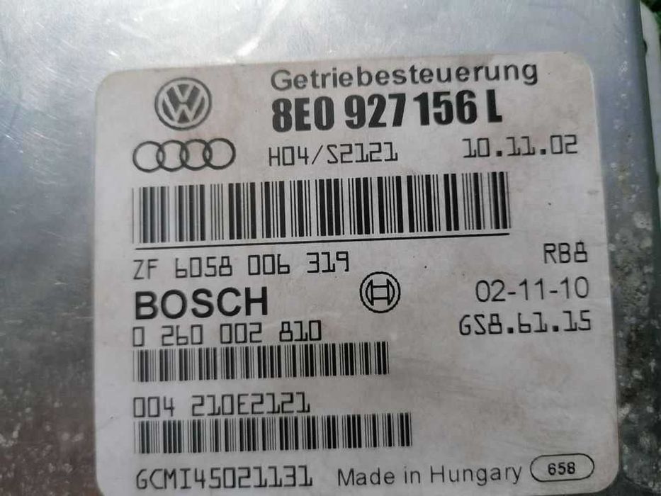Centralina caixa automática Audi A4 2.5TDI