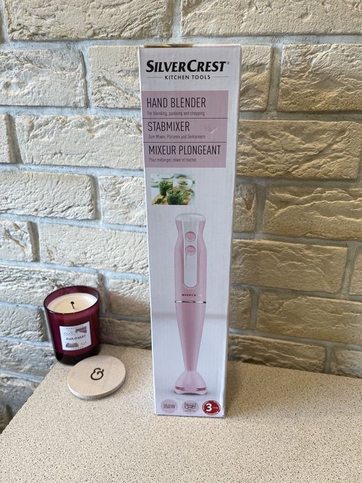 Nowy Blender 350W SilverCrest Różowy
