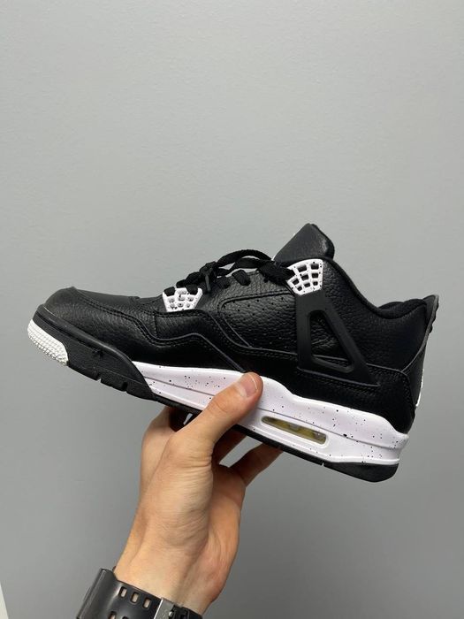 Air Jordan 4 Retro ‘Black Oreo’ meskie buty 40-45 sneakersy trampki