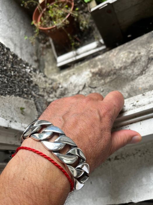 Srebrna bransoletka męska  próbę 925 dusza